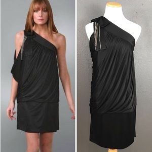 Robert Rodriguez One Shoulder Mini Dress Sz XS